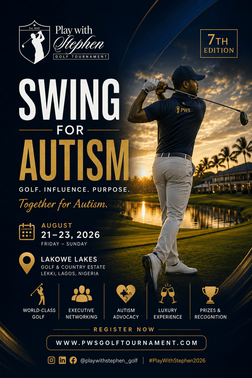 Play With Stephen - Swing For Autism (7th Edition)