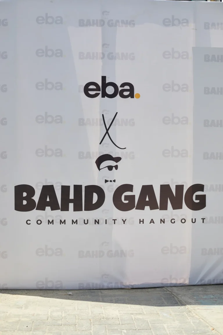 EBA and Bahd Gang Community Hangout event branding